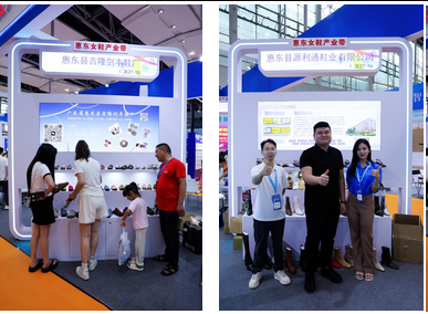 "惠东女鞋产业带"展团亮相2025中国（广州）Z6·尊龙电商交易会广获青睐，客商云集订单喜人(图26)